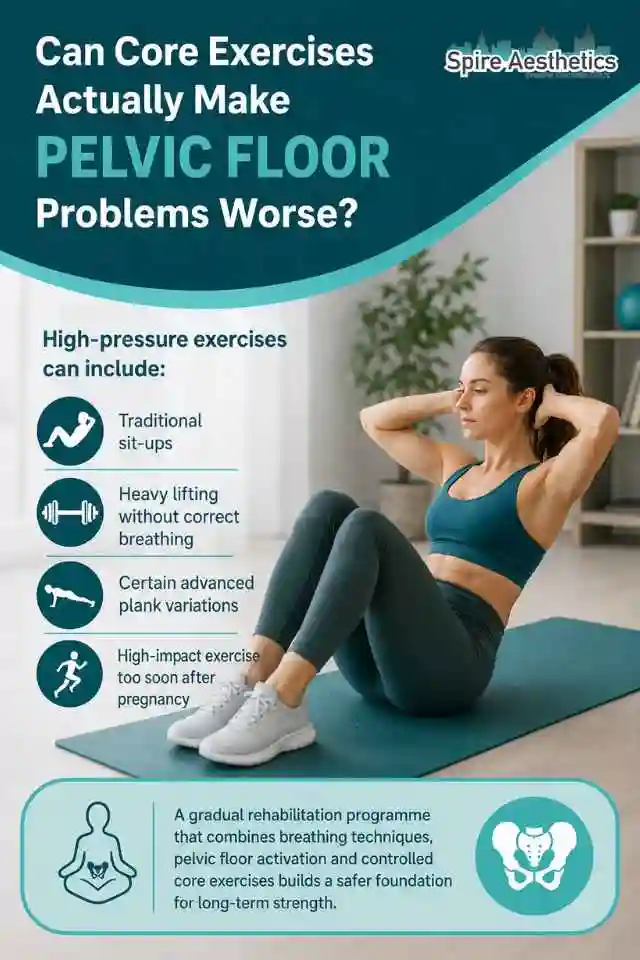 Can Strengthening Your Core Alone Actually Make Pelvic Floor Problems Worse Lincolnshire?